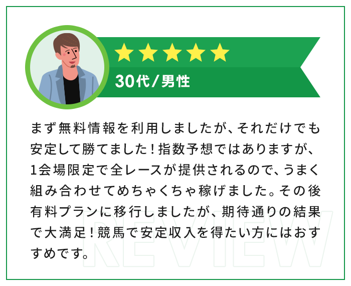 ★★★★★|40代・男性