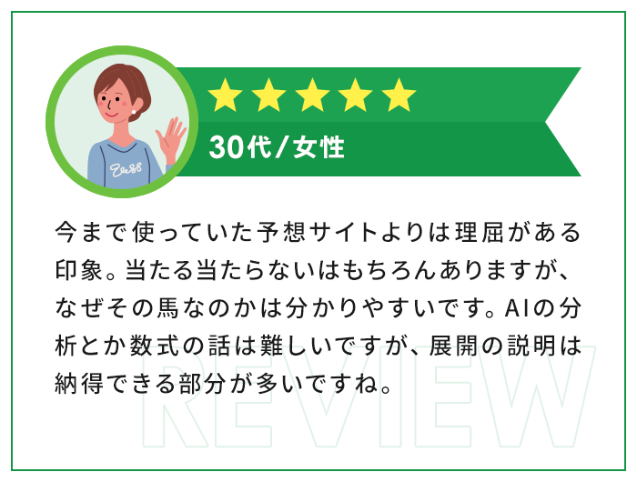 ★★★★★|30代・女性