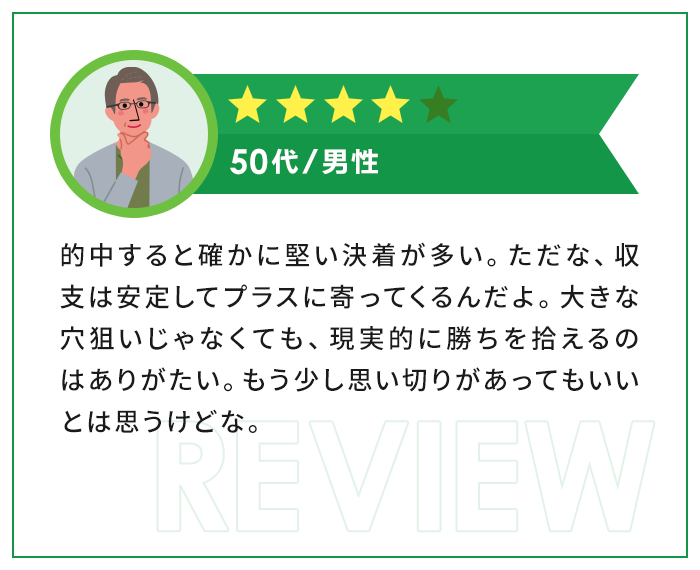 ★★★★|50代・男性